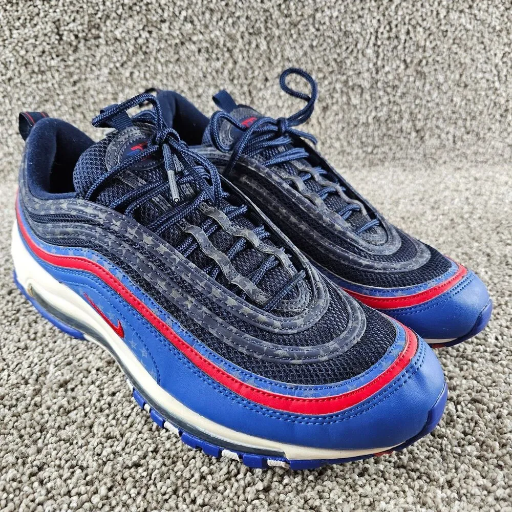 Mens 11.5 Nike Air Max 97 City Pride Dallas Away Running Basketball Sneaker